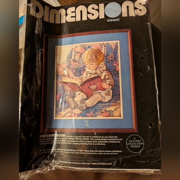 Dimensions Other - Dimensions Favorite Book Crewel Needlepoint Kit